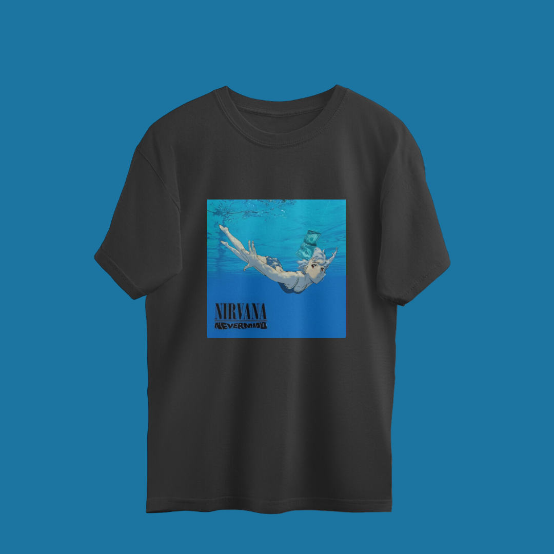 Rei x Nevermind Tee Black